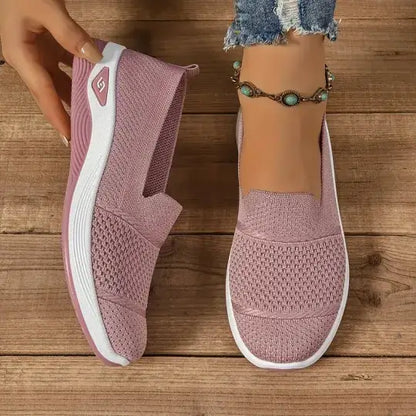 Women's Casual Breathable Slip On Orthopaedic Walking Sneakers