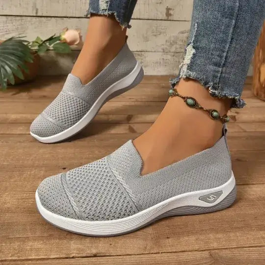 Women's Casual Breathable Slip On Orthopaedic Walking Sneakers